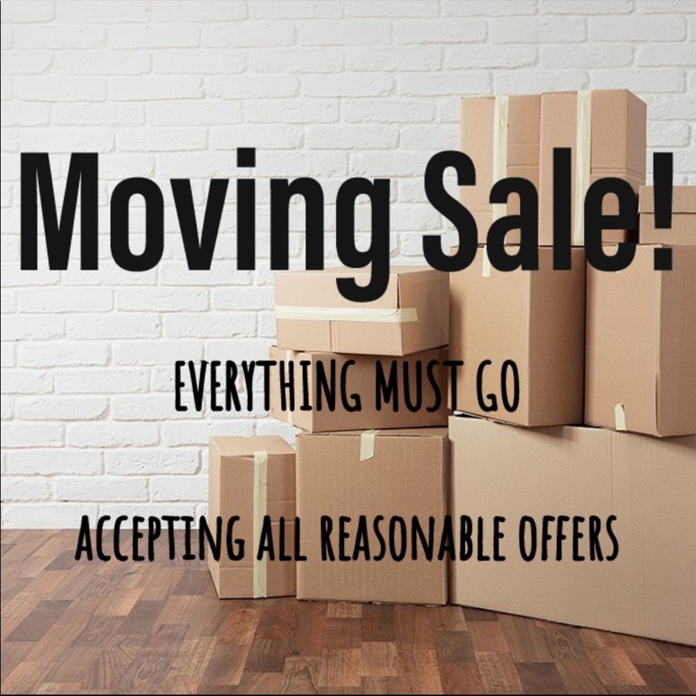 MOVING SALE